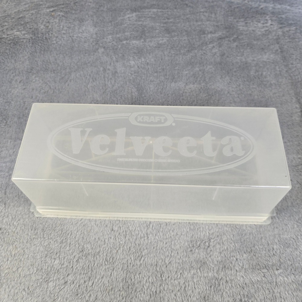 Kraft Velveeta‎ Cheese Storage Container Plastic Reusable Keeper Made in USA